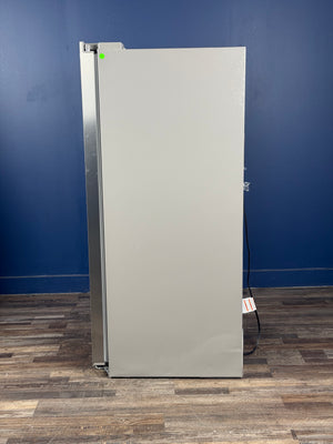 Frigidaire - 36 in. 26 cu. ft. Standard Depth Side-by-Side Refrigerator in Stainless Steel with CrispSeal Crispers