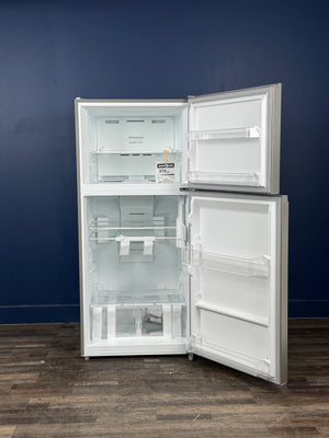 Frigidaire - 29.7 in 19 cu. ft. Standard Depth Garage Ready Top Freezer Refrigerator in Fingerprint-Resistant Stainless Steel Look