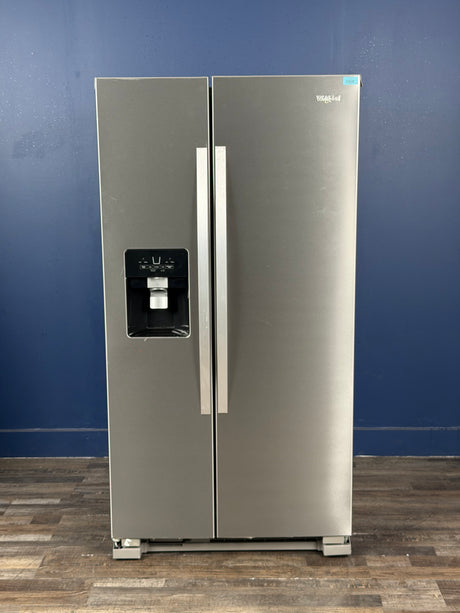 Whirlpool - 24.5 cu. ft. Side by Side Refrigerator in Fingerprint Resistant Stainless Finish