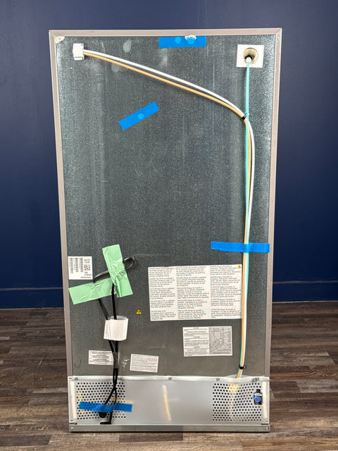 Frigidaire - 36 in. 26 cu. ft. Standard Depth Side by Side Refrigerator in Stainless Steel