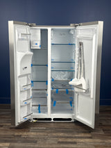 Frigidaire - 22.3 cu ft Counter-Depth 36-in Wide Side-by-Side Refrigerator with Ice Maker ,Water and Ice Dispenser