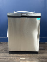 Frigidaire - 24 in. Front Control Built-In Tall Tub 55 Dba Dishwasher in Stainless Steel with 3-Cycles