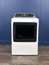 GE Profile - Profile 7.4 cu. ft. Smart Gas Dryer in White with Steam, Sanitize Cycle, and Sensor Dry, ENERGY STAR