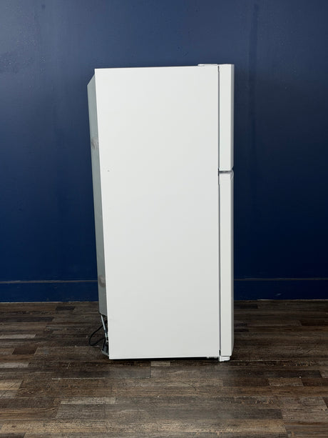 Frigidaire - 27.6 in. 14 cu. ft. Frost Free Top Freezer Refrigerator in White with EvenTemp Cooling System