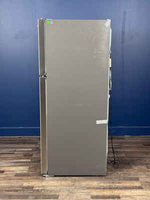 Frigidaire - 18.3 Cu. Ft. 30 inch Top Freezer Refrigerator Stainless Steel Garage Ready