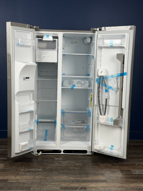 Frigidaire - 36 in. 26 cu. ft. Standard Depth Side by Side Refrigerator in Stainless Steel