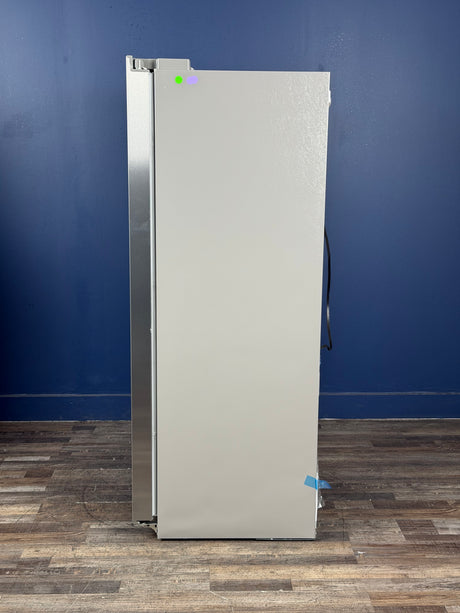 Frigidaire - Professional 36 in. 22.3 cu. ft. Counter Depth Side-by-Side Refrigerator in Smudge-Proof Stainless Steel