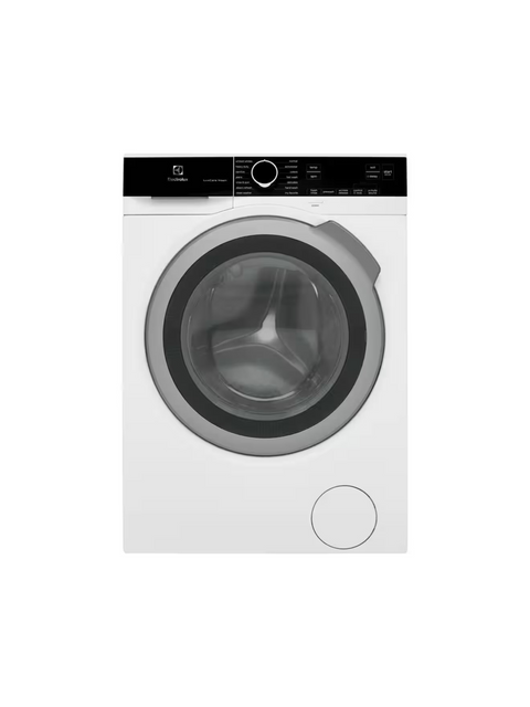 Electrolux - 24 in 2.4 cu. ft. Compact Stackable Front Load Washer in White with LuxCare Wash and Steam Refresh, ENERGY STAR