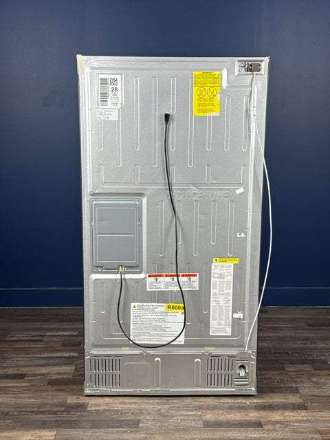 GE Profile - Profile 27.9 cu. ft. Smart 4-Door French Door Refrigerator with Door-in-Door in Fingerprint Resistant Stainless Steel