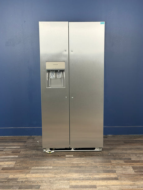 Frigidaire - 33 in. 22.3 cu. ft. Standard Depth Side by Side Refrigerator in Stainless Steel