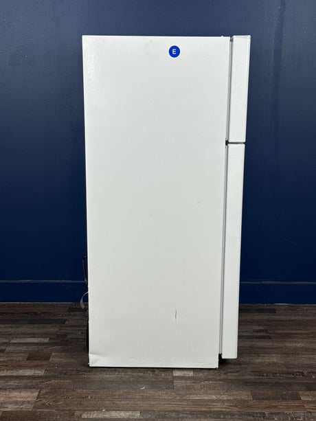 GE - 16.6 cu. ft. Top Freezer Refrigerator in White, ENERGY STAR