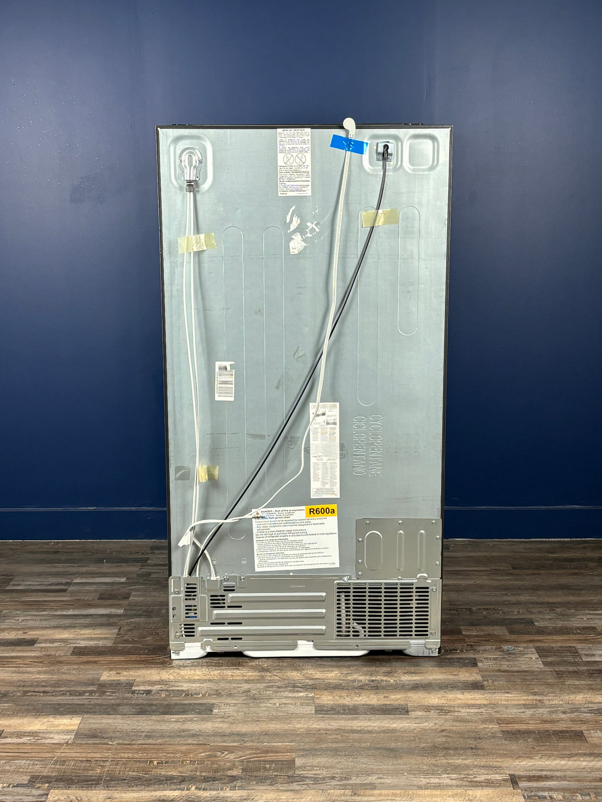 GE Profile - Profile 21.9 cu. ft. Side by Side Refrigerator in Fingerprint Resistant Stainless Steel, Counter Depth