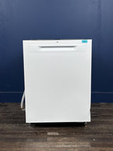 GE - 24 in. Built-In Tall Tub Top Control White Dishwasher w/3rd Rack, Bottle Jets, 50 dBA
