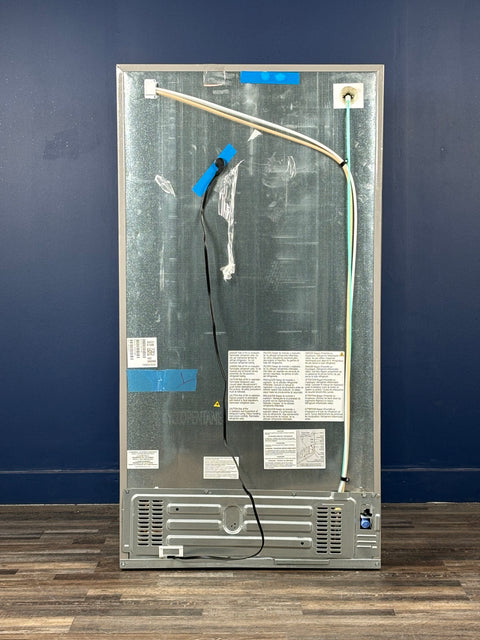 Frigidaire - 36 in. 26 cu. ft. Standard Depth Side by Side Refrigerator in Stainless Steel