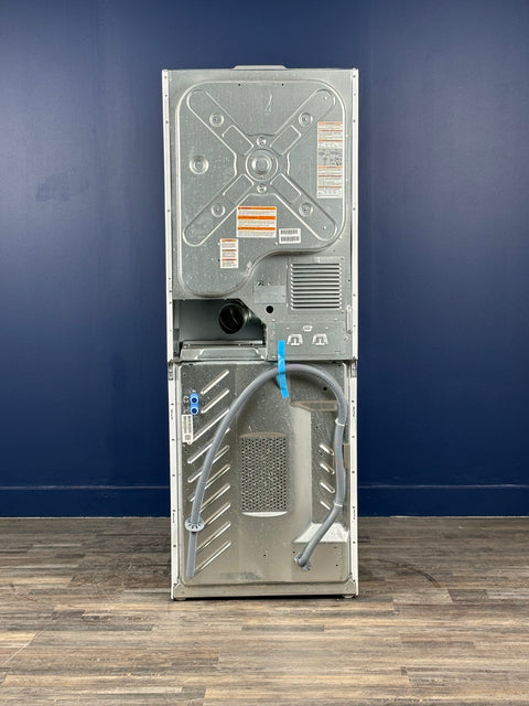 Frigidaire - 3.9 cu. ft. Washer and 5.5 cu. ft. Electric Dryer Combo in White with Quick Wash & Dry Cycle and MaxFill Wash Cycle