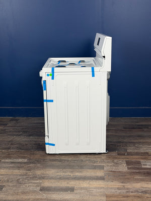 Frigidaire - 30 in 5 Burner Freestanding Gas Range in White with Quick Boil and Even Baking Technology