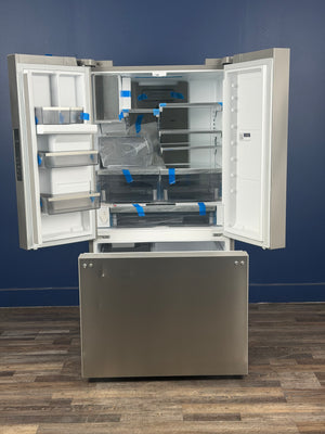 Frigidaire - Professional 36 in. 28 cu. ft. Standard Depth French Door Refrigerator in Stainless Steel with CrispSeal Technology