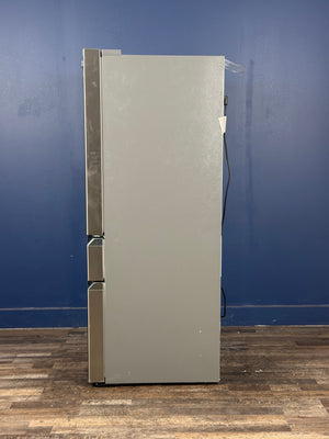 Frigidaire - Gallery 36 in. 22 cu. ft. Counter-Depth 4-Door French Door Refrigerator in Smudge-Proof Stainless Steel