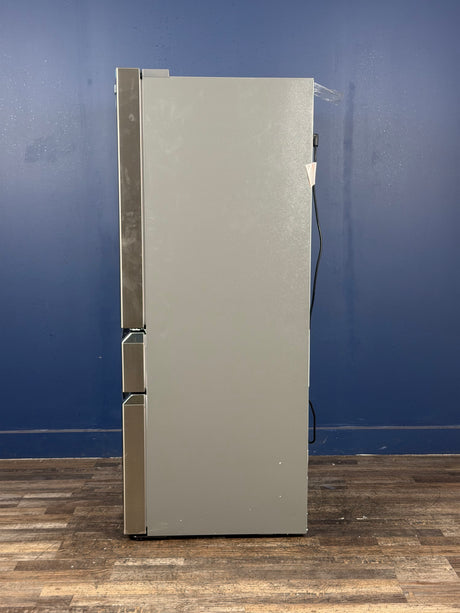 Frigidaire - Gallery 36 in. 22 cu. ft. Counter-Depth 4-Door French Door Refrigerator in Smudge-Proof Stainless Steel