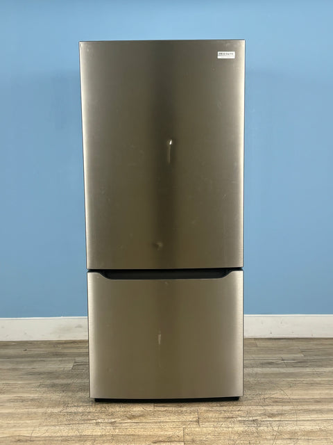 Frigidaire - Gallery 30 in. 20.3 cu. ft. Bottom Freezer Refrigerator in Smudge-Proof Stainless Steel with Internal Water Dispenser