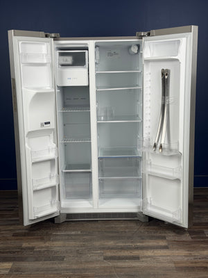 Frigidaire - 36 in. 26 cu. ft. Standard Depth Side by Side Refrigerator in Stainless Steel