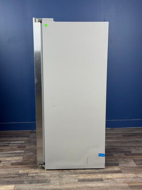 Frigidaire - 33 in. 22.3 cu. ft. Standard Depth Side by Side Refrigerator in Stainless Steel