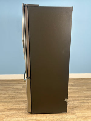 GE Profile - 22.1 cu. ft. French Door Refrigerator with Door-in-Door in Fingerprint Resistant Stainless Steel, Counter Depth