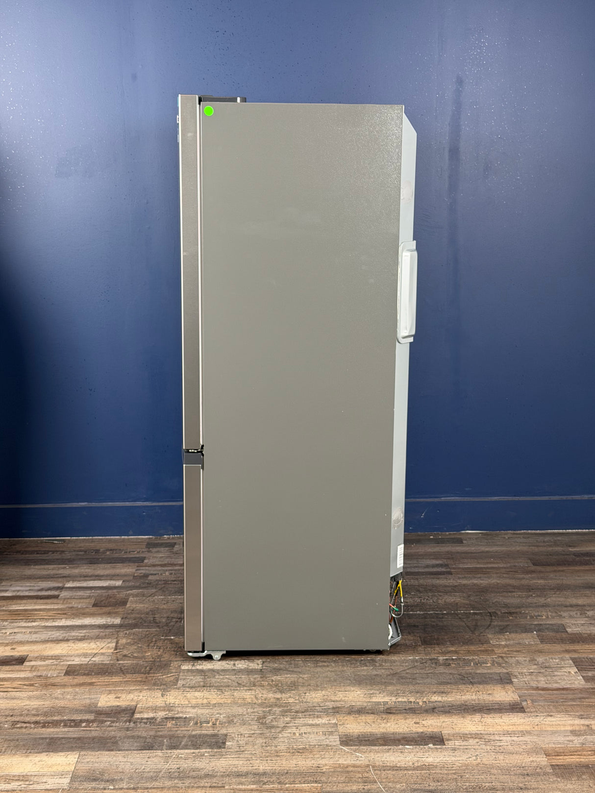 Frigidaire - 35 in. 20 cu. ft. Counter-Depth French Door Refrigerator in Stainless Steel Look with CrispSeal Crispers