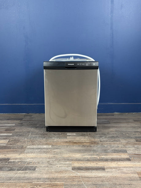 Frigidaire - 24 in. Front Control Built-In Tall Tub 55 Dba Dishwasher in Stainless Steel with 3-Cycles