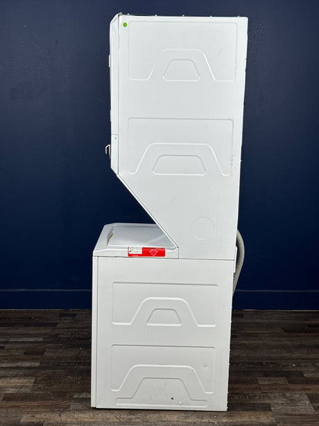 GE - 2.3 cu. ft. Washer 4.4 cu. ft. Electric Dryer Combo in White