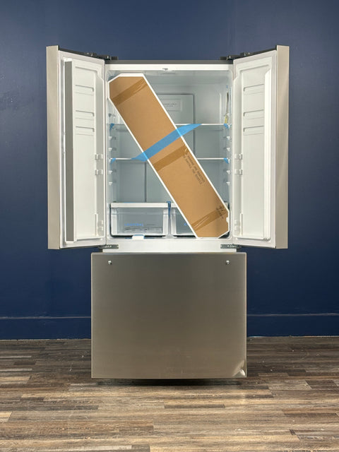 Frigidaire - 31.5 in. 18 cu. ft. Counter Depth French Door Refrigerator in Fingerprint-Resistant Stainless Look