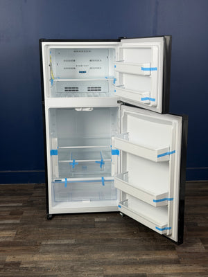 Frigidaire - 27.6 in. 14 cu. ft. Top Freezer Refrigerator in Black, ENERGY STAR