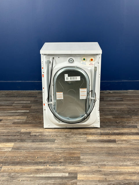 Electrolux - 24 in 2.4 cu. ft. Compact Stackable Front Load Washer in White with LuxCare Wash and Steam Refresh, ENERGY STAR