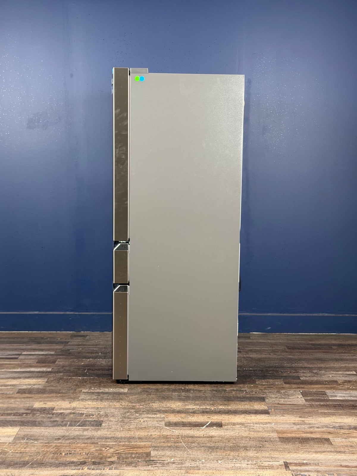 Frigidaire - Gallery 36 in. 22 cu. ft. Counter-Depth 4-Door French Door Refrigerator in Smudge-Proof Stainless Steel