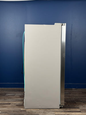 Frigidaire - 36 in. 26 cu. ft. Standard Depth Side by Side Refrigerator in Stainless Steel
