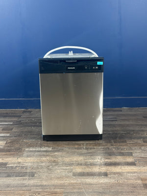 Frigidaire - 24 in. Front Control Smart Built-In Tall Tub 62 dBA Dishwasher in Stainless Steel
