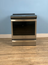 GE Profile - Profile 30 in. 4 Burner Element Smart Slide-In Induction Range in Fingerprint Resistant Stainless w/ Convection, Air Fry