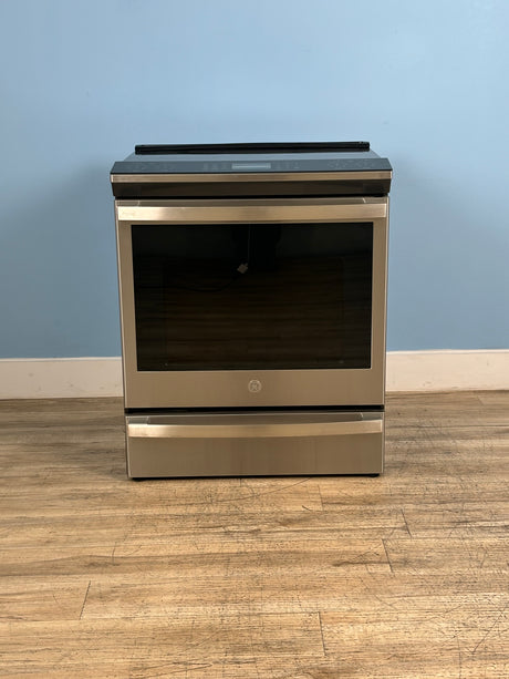 GE Profile - Profile 30 in. 4 Burner Element Smart Slide-In Induction Range in Fingerprint Resistant Stainless w/ Convection, Air Fry