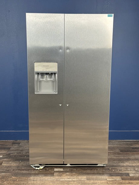 Frigidaire - 36 in. 26 cu. ft. Standard Depth Side by Side Refrigerator in Stainless Steel