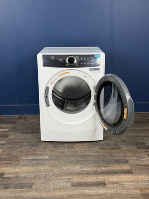 Electrolux - 27 in. W 8 cu. ft. Front Load Electric Dryer with Perfect Steam and LuxCare Dry System, ENERGY STAR in White