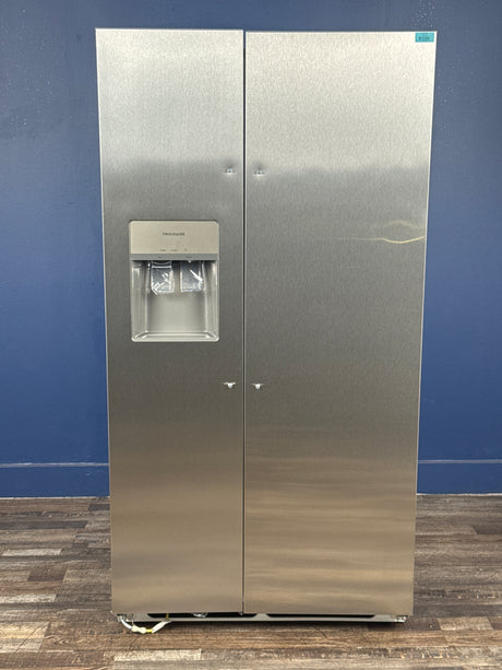 Frigidaire - 36 in. 26 cu. ft. Standard Depth Side by Side Refrigerator in Stainless Steel