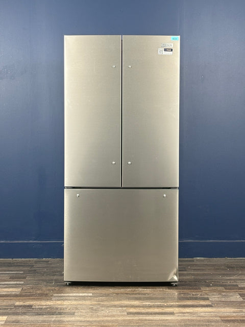 Frigidaire - 31.5 in. 18 cu. ft. Counter Depth French Door Refrigerator in Fingerprint-Resistant Stainless Look