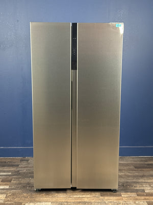 Frigidaire - 21.4 cu. ft. Garage Ready Counter Depth Side-By-Side Refrigerator in Fingerprint-Resistant Stainless Look