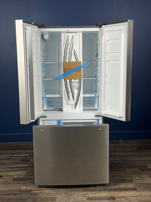 Frigidaire - 31.5 in. 18 cu. ft. Counter Depth French Door Refrigerator in Fingerprint-Resistant Stainless Look