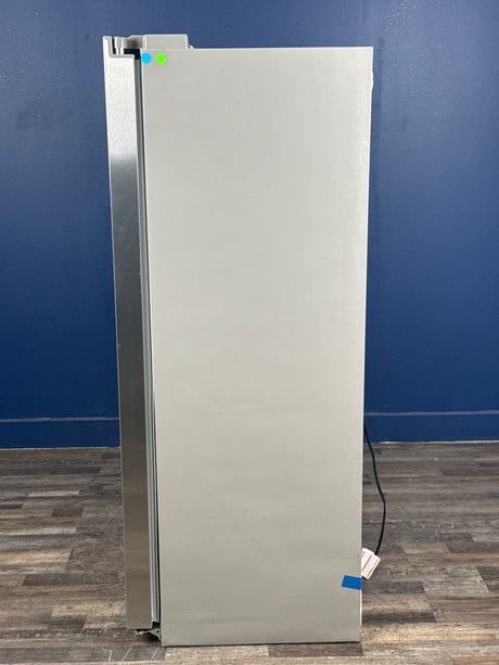 Frigidaire - Professional 36 in. 22.3 cu. ft. Counter Depth Side-by-Side Refrigerator in Smudge-Proof Stainless Steel