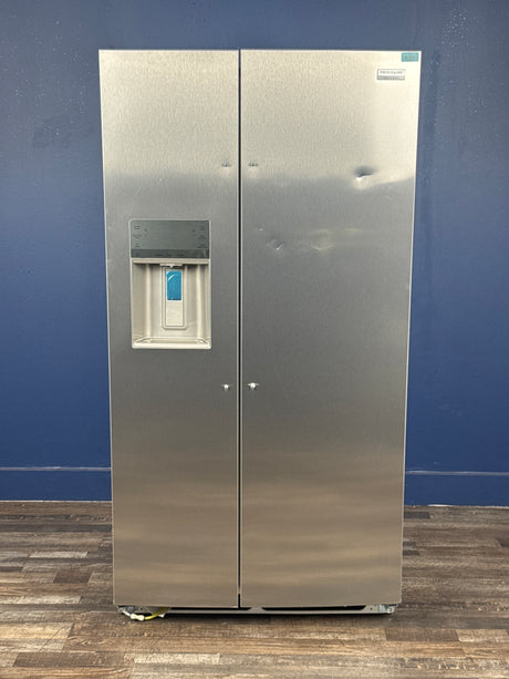 Frigidaire - 22.3 cu ft Counter-Depth 36-in Wide Side-by-Side Refrigerator with Ice Maker ,Water and Ice Dispenser