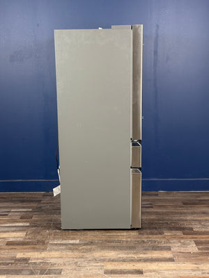 Frigidaire - Gallery 36 in. 22 cu. ft. Counter-Depth 4-Door French Door Refrigerator in Smudge-Proof Stainless Steel