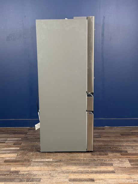 Frigidaire - Gallery 36 in. 22 cu. ft. Counter-Depth 4-Door French Door Refrigerator in Smudge-Proof Stainless Steel