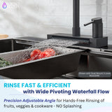 FORNO ACQUA 4 function pull-Down Waterfall Kitchen Faucet