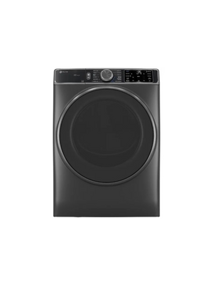 GE Profile - Profile 7.8 cu. ft. Capacity Smart vented Front Load Gas Dryer in Carbon Graphite with Quick Dry, Steam & Sanitize Cycle